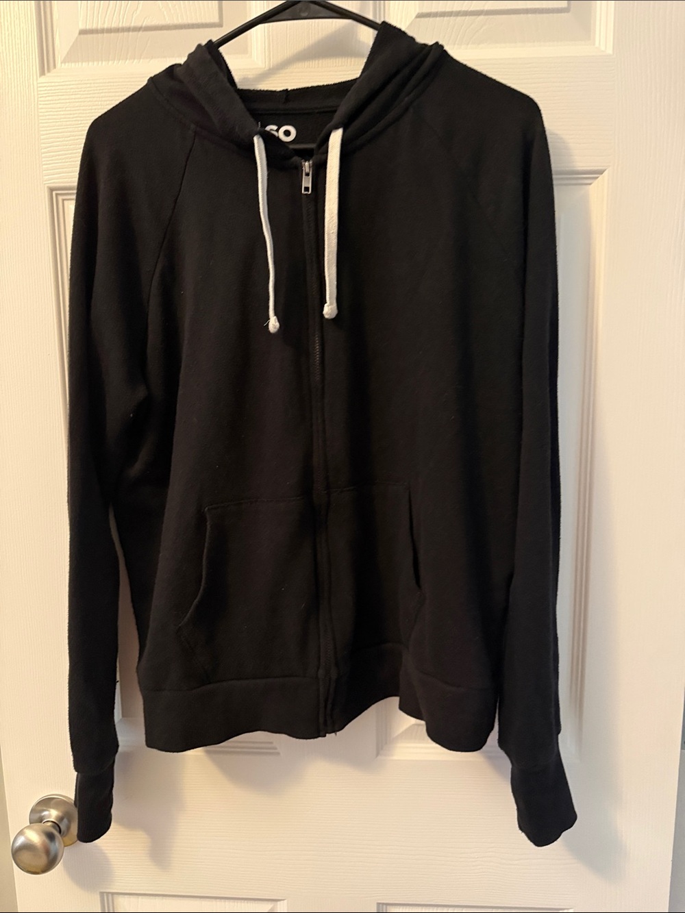 Womens/Juniors SO Black Zip up Sweatshirt